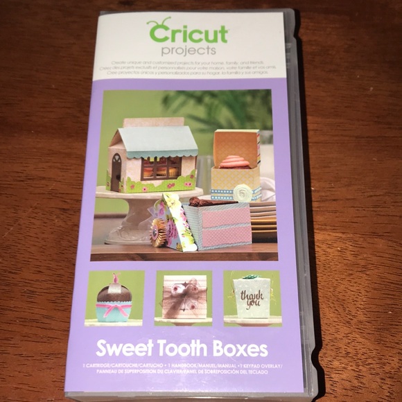Cricut Tools Sweet Tooth Boxes Cartridges with box - Picture 1 of 4